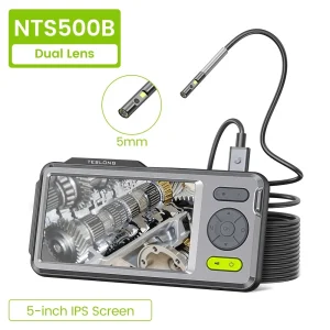 1080P Dual Camera Endoscope Teslon Inspection Camera with 5 1