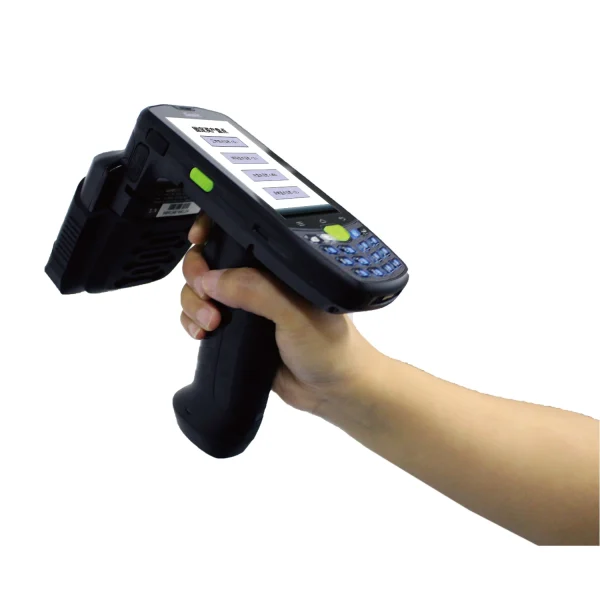 IOT Sensor Device RFID Reader Impinj R2000 UHF 840-960MHz UHF RFID Reader With Barcode Scanner IP65 WIFI 4G Bluetooth 3G RAM 3