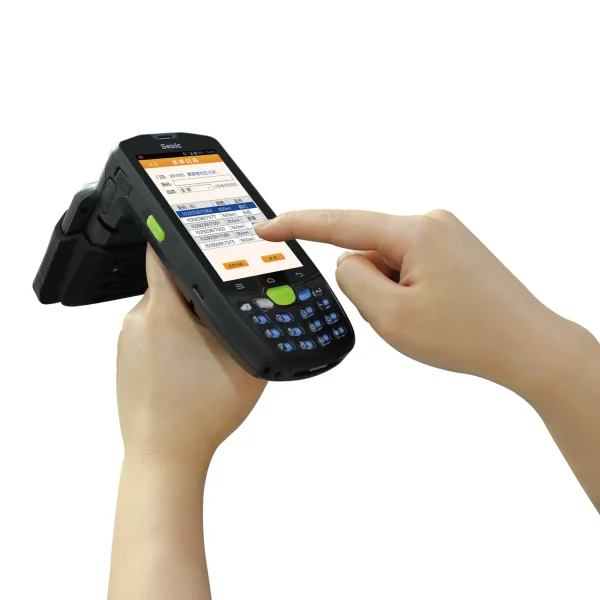 IOT Sensor Device RFID Reader Impinj R2000 UHF 840-960MHz UHF RFID Reader With Barcode Scanner IP65 WIFI 4G Bluetooth 3G RAM 4