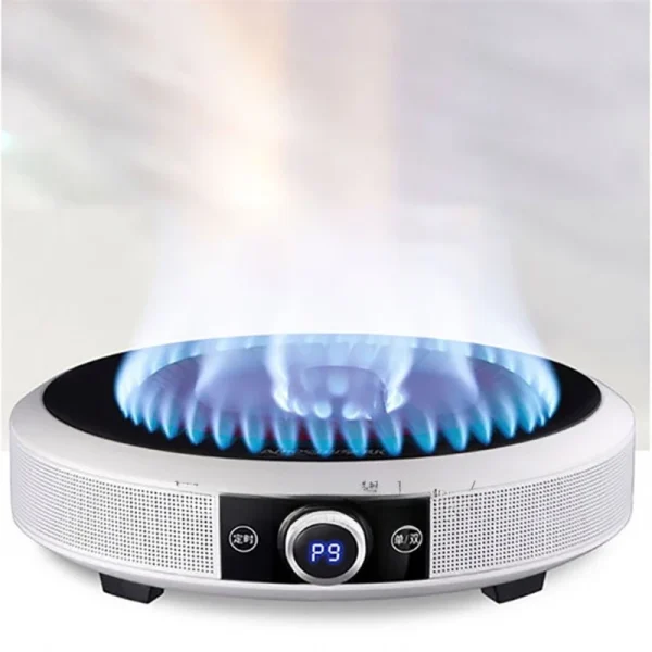 Household Explosion Electromagnetic Stove Intelligent Round Electric Flame Furnace Electric Ceramic Plastic Ce Commercial 1 YEAR 1