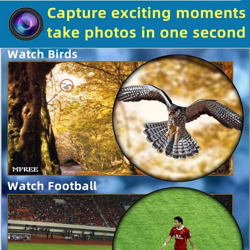 8X Long Focus Mobile Phone Lens 8x HD Zoom Monocular Phone Camera Len External Clip Phone Telescope 4 8X Long Focus Mobile Phone Lens 8x HD Zoom Monocular Phone Camera Len External Clip Phone Telescope 4